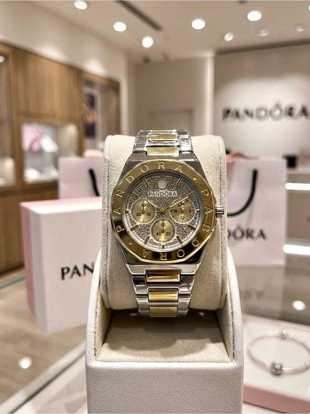 PANDORA Two-Tone Watch